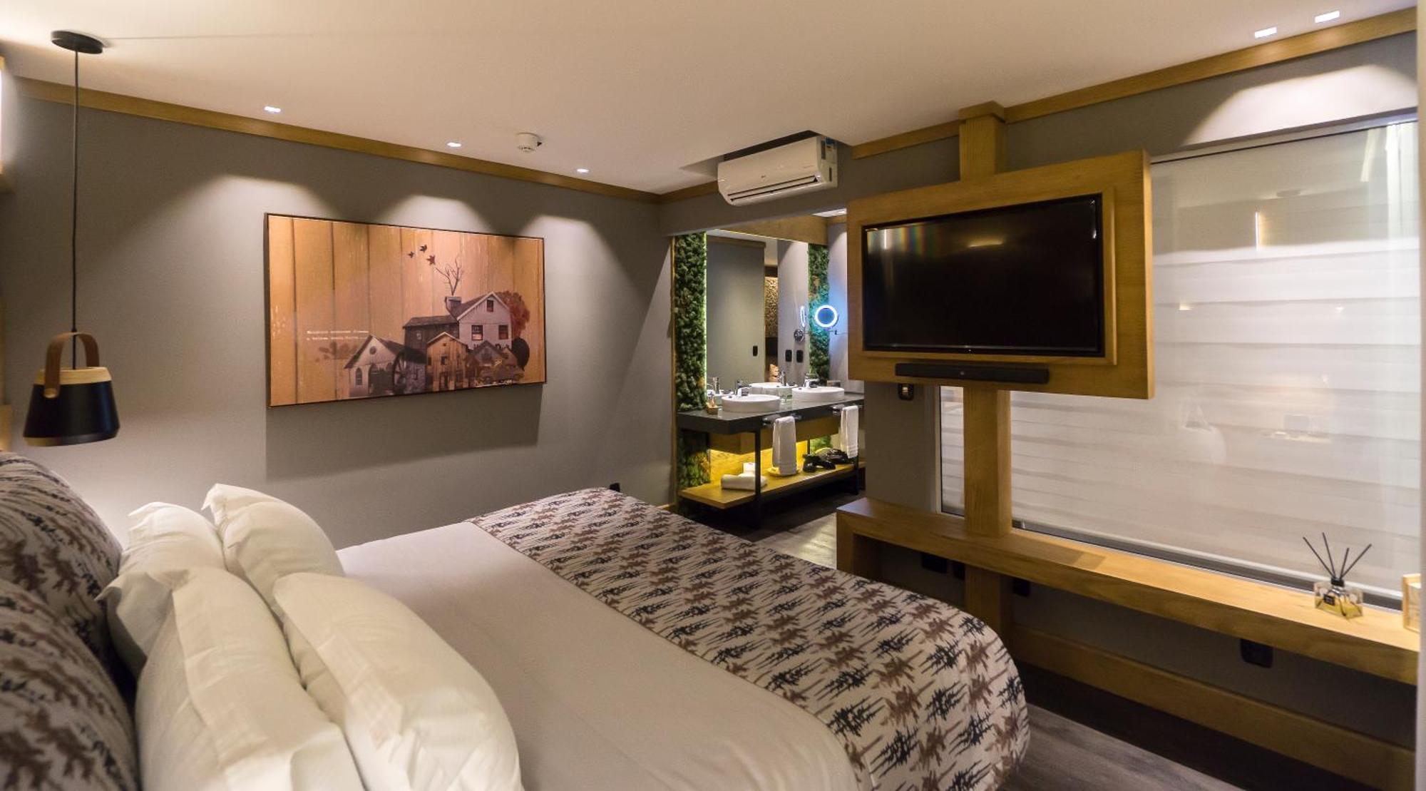Wood Hotel Gramado Bagian luar foto